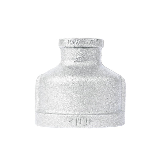 1 1/2 in. x 3/4 in. Galvanized Iron Reducing Coupling - Sweatfully