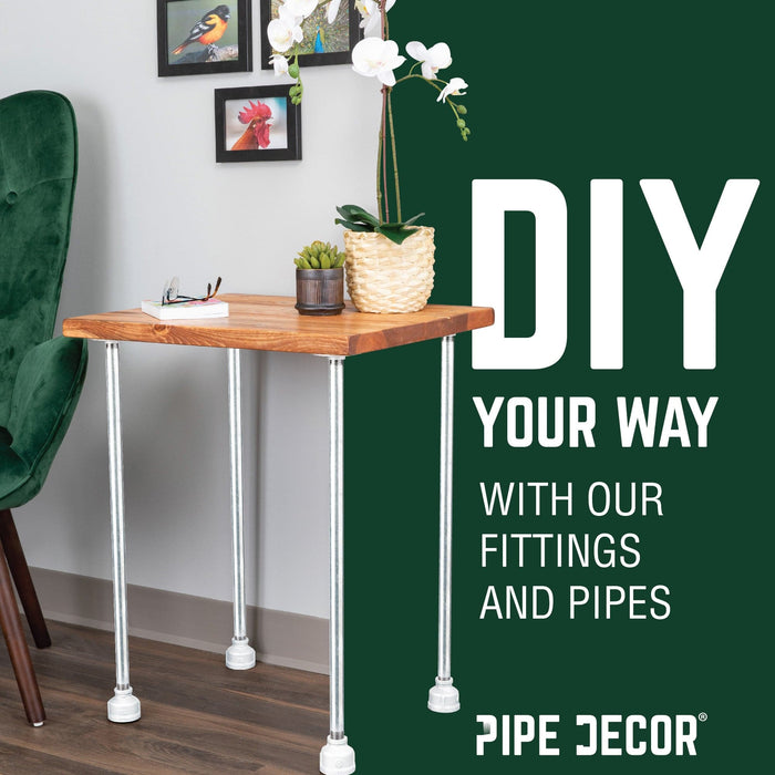 1 1/2 in. x 3/4 in. Galvanized Iron Reducing Coupling - Sweatfully