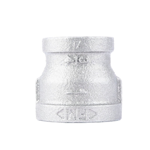 1 in. x 3/4 in. Galvanized Iron Reducing Coupling - Sweatfully