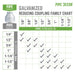 2 in. x 1 1/2 in. Galvanized Iron Reducing Coupling - Sweatfully