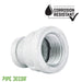 2 in. x 1 1/4 in. Galvanized Iron Reducing Coupling - Sweatfully