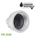 2 in. x 1/2 Galvanized Iron Reducing Coupling - Sweatfully