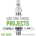 2 in. x  1 in. Galvanized Iron Reducing Coupling - Sweatfully
