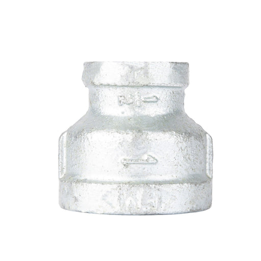 1 in. x 1/2 in. Galvanized Iron Reducing Coupling - Sweatfully