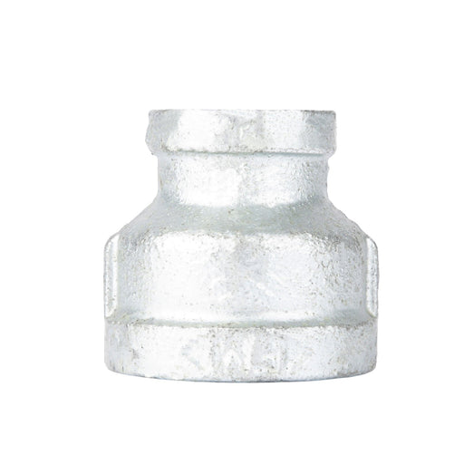 1/2 in. x 1/4 in. Galvanized Iron Reducing Coupling - Sweatfully