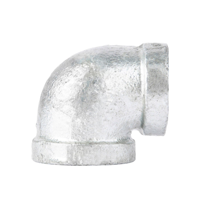 1 1/2 in. x 1 1/4 in. Galvanized Iron Reducing Elbow - Sweatfully