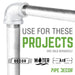 1/2 in. x 3/8 in. Galvanized Iron Reducing Elbow - Sweatfully