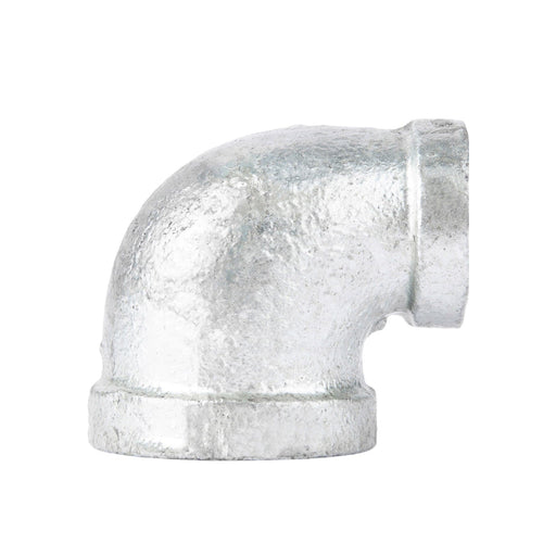 1 in. x 3/4 in. Galvanized Iron Reducing Elbow - Sweatfully