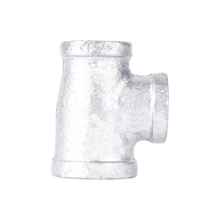 3/4 in. x 1/2 in. x 3/4 in. Galvanized Reducing Tee - Sweatfully