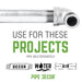 1 1/4 in. Galvanized Iron 90 Degree Street Elbow - Sweatfully