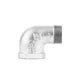 1/4 in. Galvanized Iron 90 Degree Street Elbow - Sweatfully