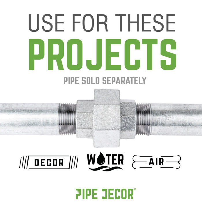 1 in. Galvanized Iron Union - Sweatfully