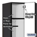 Salsbury 12" Wide Single Tier Designer Wood Locker - 3 Wide - 5 Feet High - 15 Inches Deep - Black - Hasps - Sweatfully