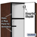 Salsbury 12" Wide Single Tier Designer Wood Locker - 3 Wide - 6 Feet High - 21 Inches Deep - Mahogany - Hasps - Sweatfully