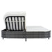 Outdoor Daybed, Patio Rattan Daybed with 5-Position Adjustable Backrest and Removable Cushions & Pillows for Garden, Backyard, Poolside - Sweatfully