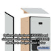 Salsbury 12" Wide Double Tier Designer Wood Locker - 1 Wide - 6 Feet High - 15 Inches Deep - Gray - Hasps - Sweatfully