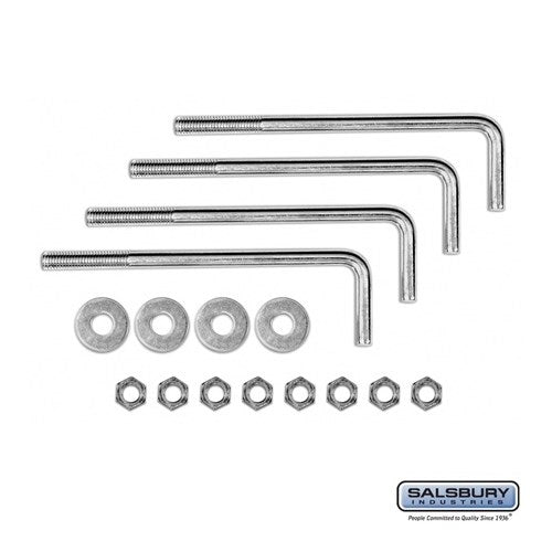 Salsbury Pedestal Mounting Kit - for Universal Pedestal - Sweatfully