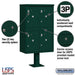 Salsbury Outdoor Parcel Locker with 4 Compartments with USPS Access – Type II Mailbox - Sweatfully