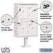 Salsbury Outdoor Parcel Locker with 4 Compartments with USPS Access – Type II Mailbox - Sweatfully