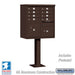 Salsbury Cluster Box Unit with 8 Doors and 2 Parcel Lockers in Bronze with USPS Access – Type I - Sweatfully