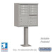 Salsbury Cluster Box Unit with 8 Doors and 2 Parcel Lockers in Gray with USPS Access – Type I - Sweatfully