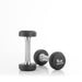XMARK Round Commercial Urethane Dumbbells  (5-50 lb and 5-75 lb Sets) XM-9104-3316-550S - Sweatfully