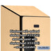 Salsbury 12" Wide Triple Tier Designer Wood Locker - 1 Wide - 6 Feet High - 21 Inches Deep - Maple - Hasps - Sweatfully