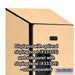 Salsbury 12" Wide Triple Tier Designer Wood Locker - 1 Wide - 6 Feet High - 15 Inches Deep - Maple - Hasps - Sweatfully