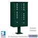 Salsbury Cluster Box Unit with 16 Doors and 2 Parcel Lockers with USPS Access – Type III Mailbox - Sweatfully