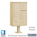Salsbury Cluster Box Unit with 16 Doors and 2 Parcel Lockers with USPS Access – Type III Mailbox - Sweatfully