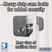 Salsbury Cluster Box Unit with 16 Doors and 2 Parcel Lockers with USPS Access – Type III Mailbox - Sweatfully