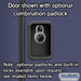 Salsbury 12" Wide Triple Tier Designer Wood Locker - 3 Wide - 5 Feet High - 21 Inches Deep - Blue - Hasps - Sweatfully
