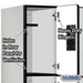 Salsbury 12" Wide Triple Tier Designer Wood Locker - 3 Wide - 5 Feet High - 21 Inches Deep - Gray - Hasps - Sweatfully