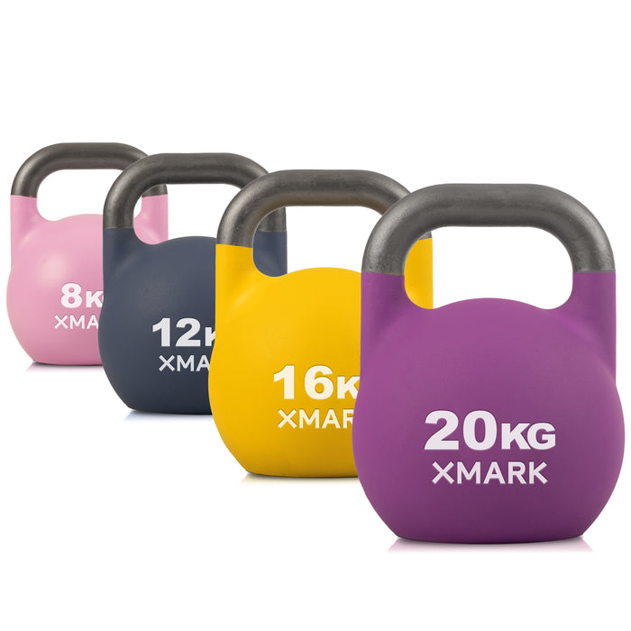 XMARK Competition Kettlebells (KG), Singles & Sets No Set - Sweatfully