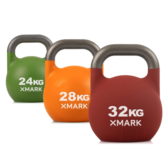 XMARK Competition Kettlebells (KG), Singles & Sets No Set - Sweatfully