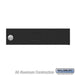 Salsbury Replacement Door and Lock - Standard A Size - for Cluster Box Unit - with (3) Keys - Black - Sweatfully