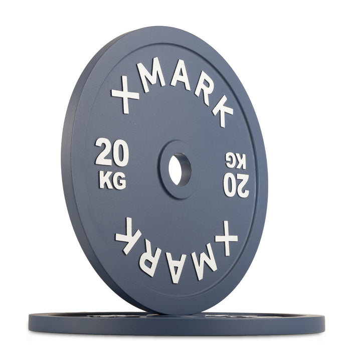 XMARK Calibrated Steel Powerlifting Plates (kg) Pairs XM-3352-KG-10-P - Sweatfully