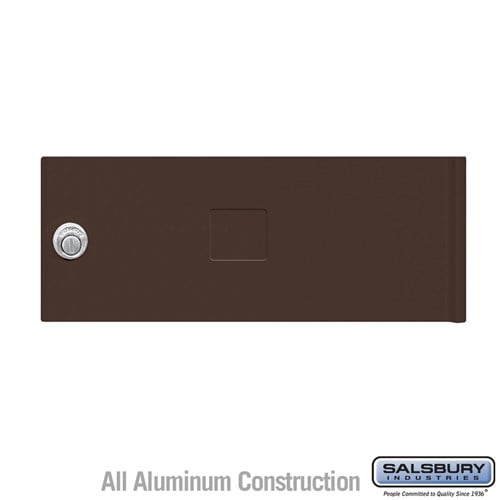 Salsbury Replacement Door and Lock - Standard B Size - for Cluster Box Unit - with (3) Keys - Bronze - Sweatfully
