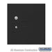 Salsbury Replacement Parcel Locker Door and Tenant Lock - for Cluster Box Unit - Medium Parcel Locker - with (3) Keys - Black - Sweatfully