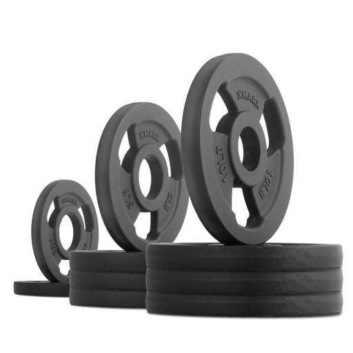XMARK Iron Horse Premium Cast Iron Olympic Weight Plate Pairs and Sets No Set - Sweatfully