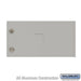 Salsbury Replacement Door and Lock - Standard C Size - for Cluster Box Unit - with (3) Keys - Gray - Sweatfully