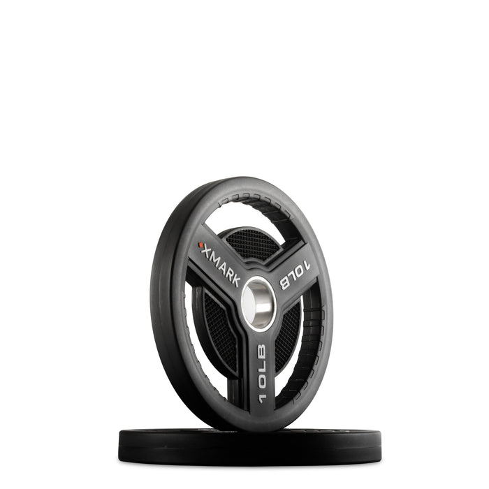 XMARK Commercial Urethane Olympic Plate Pairs XM-3358-10-P - Sweatfully