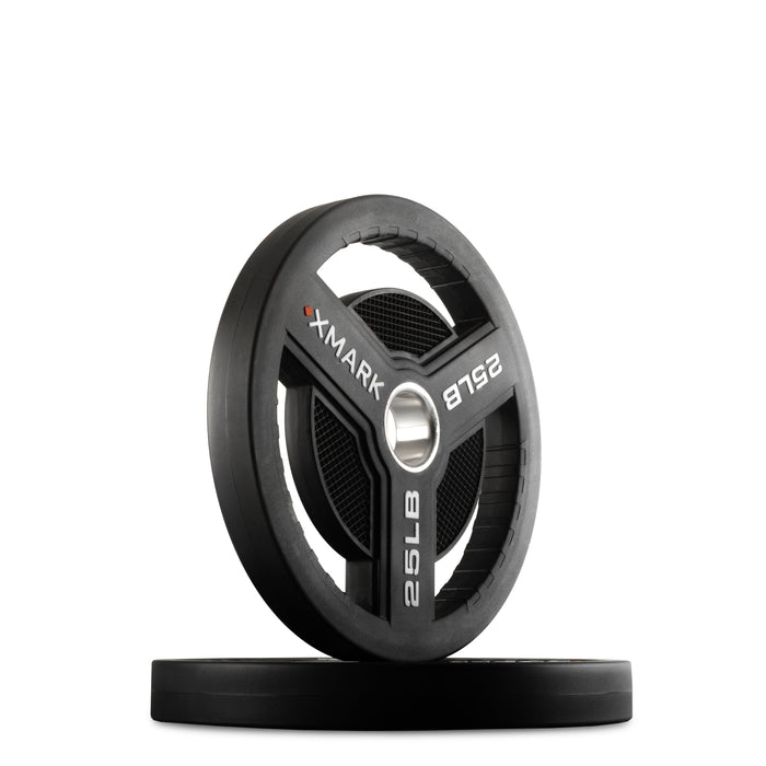 XMARK Commercial Urethane Olympic Plate Pairs XM-3358-10-P - Sweatfully