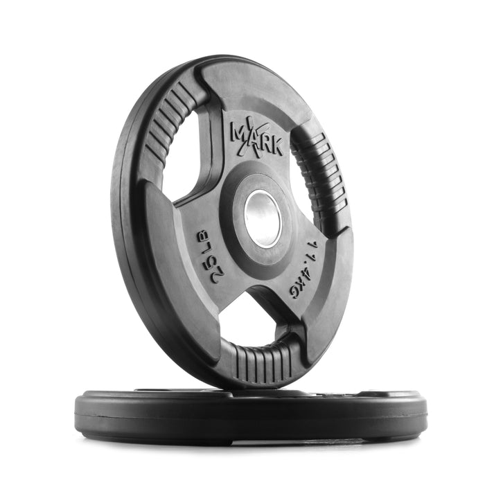 XMARK Tri-Grip Olympic Weight Plates XM-3377-10-P - Sweatfully