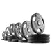 XMARK Tri-Grip Olympic Weight Plates XM-3377-10-P - Sweatfully