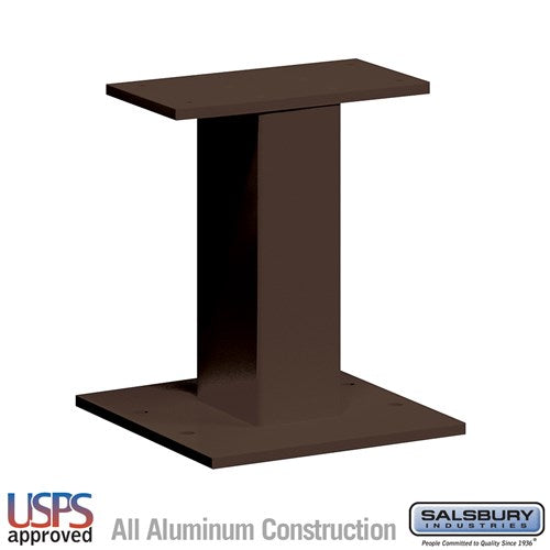 Replacement Pedestal for CBU #3306, CBU #3316, CBU #3313, OPL #3302 and OPL #3304 in Bronze - Sweatfully