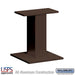 Replacement Pedestal for CBU #3306, CBU #3316, CBU #3313, OPL #3302 and OPL #3304 in Bronze - Sweatfully
