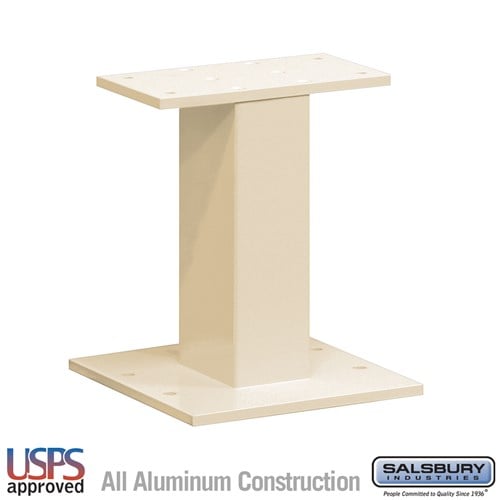 Replacement Pedestal for CBU #3306, CBU #3316, CBU #3313, OPL #3302 and OPL #3304 in Sandstone - Sweatfully