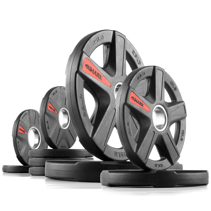 XMARK Texas Star® Olympic Weight Plates No Set - Sweatfully