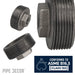 2 1/2 in. x 3/4 in. Black Bushing - Sweatfully